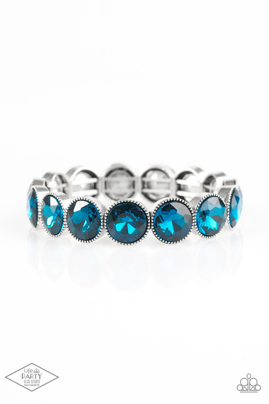 Number One Knockout - Blue - Paparazzi Bracelet