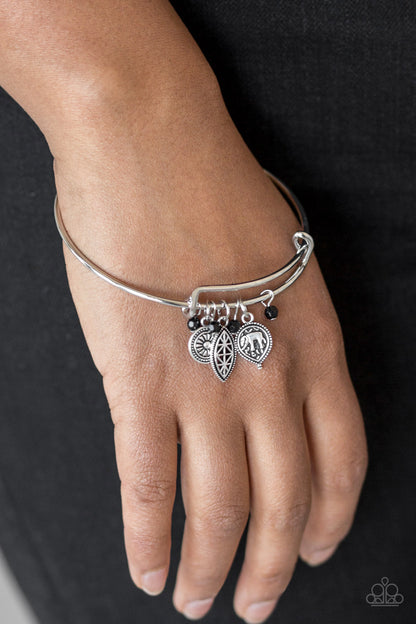 The Elephant In The Room - Black - Paparazzi Bracelet