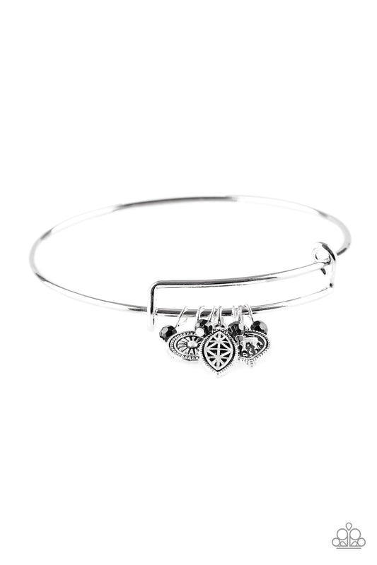 The Elephant In The Room - Black - Paparazzi Bracelet
