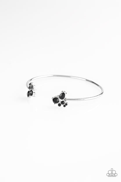 Going For Glitter - Black - Paparazzi Bracelet