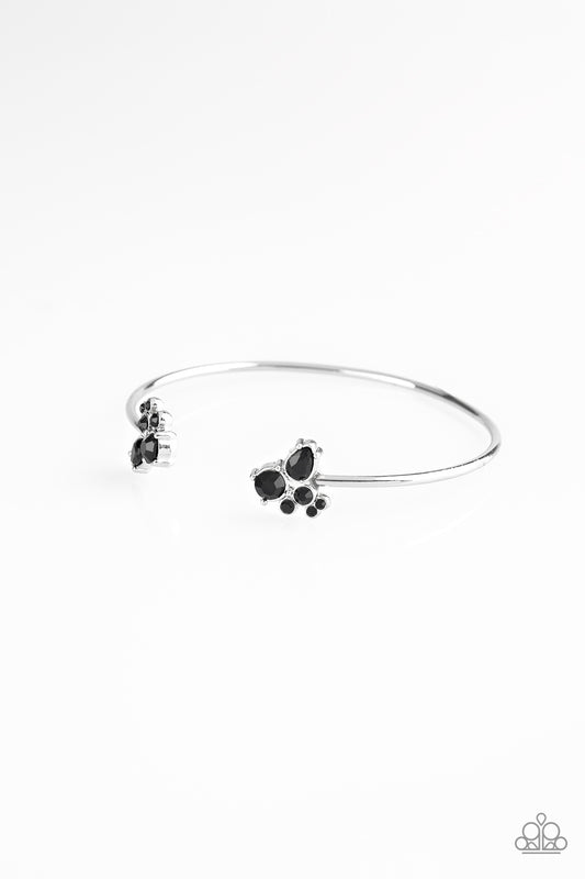 Going For Glitter - Black - Paparazzi Bracelet