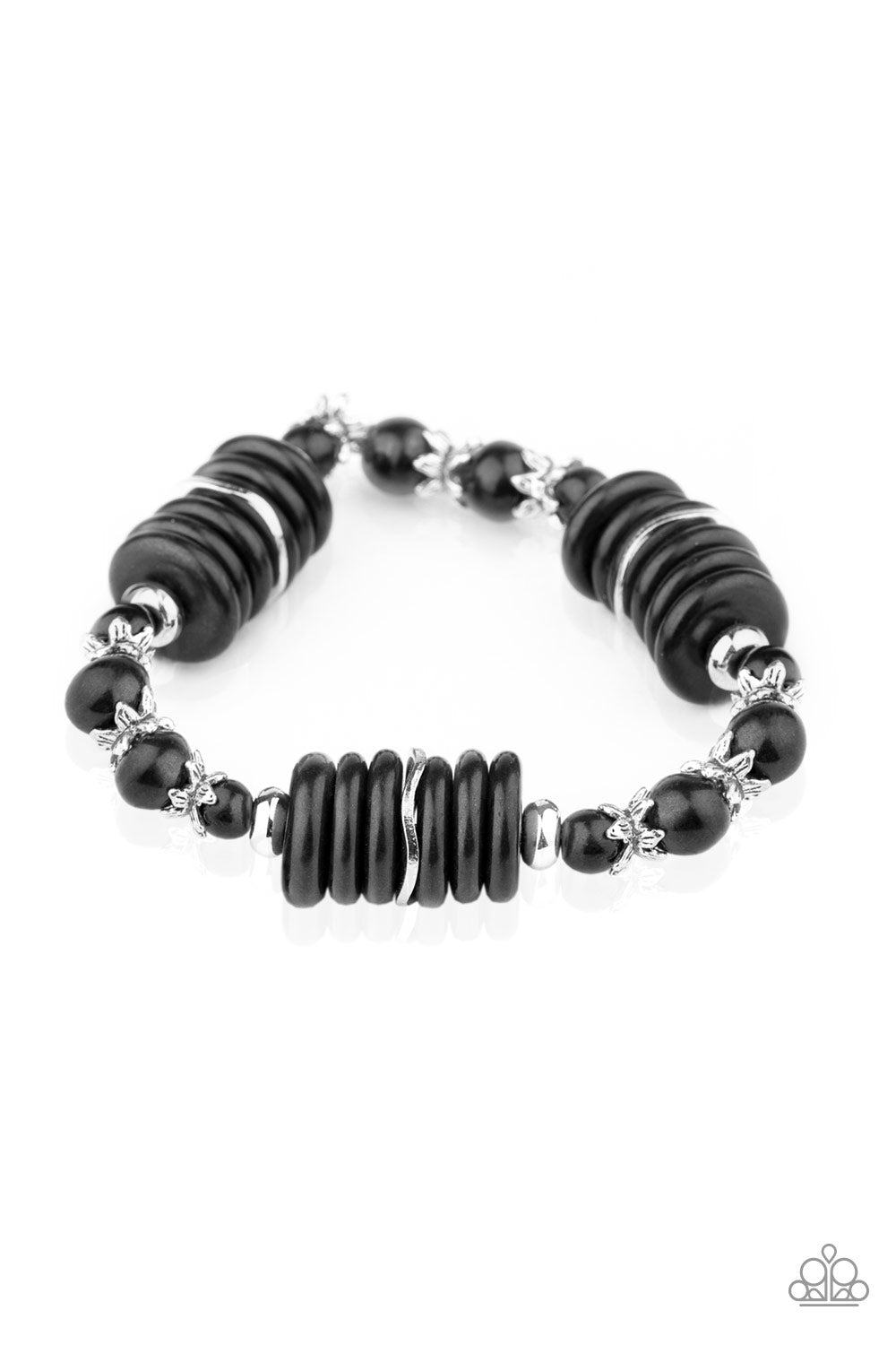 Sagebrush Serenade - Black - Paparazzi Bracelet