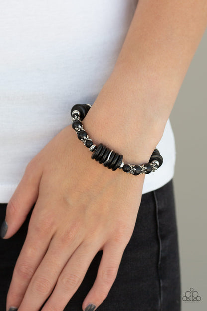 Sagebrush Serenade - Black - Paparazzi Bracelet