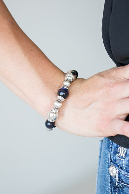 Once Upon A MARITIME - Blue - Paparazzi Bracelet