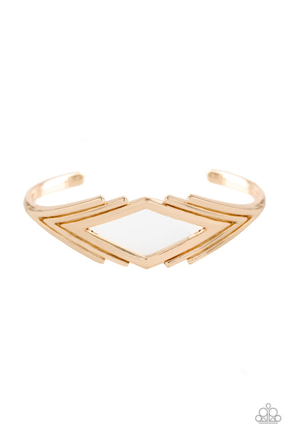 In Total De-Nile - Gold - Paparazzi Bracelet