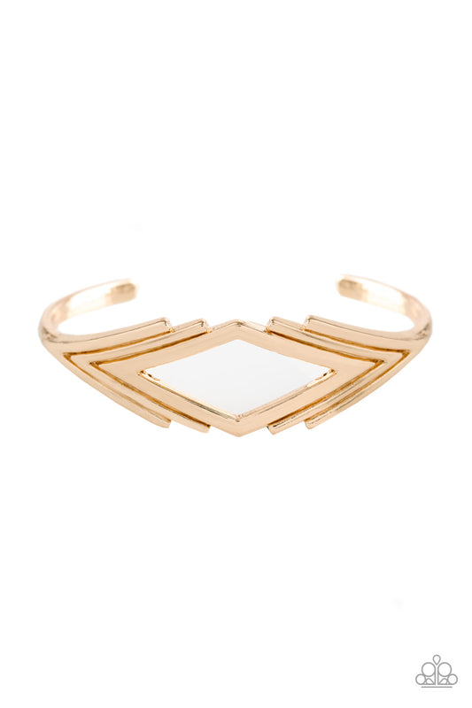 In Total De-Nile - Gold - Paparazzi Bracelet
