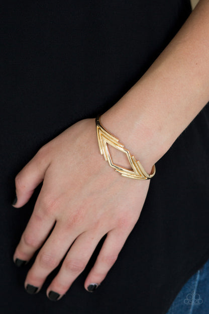 In Total De-Nile - Gold - Paparazzi Bracelet