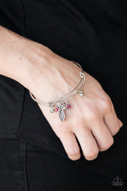 Treasure Charms - Pink - Paparazzi Bracelet