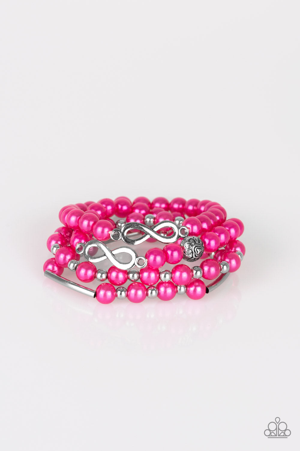 Limitless Luxury - Pink Infinity - Paparazzi Bracelet