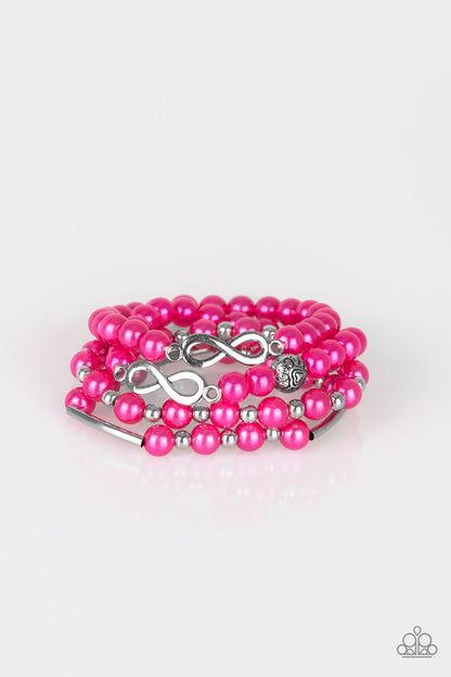 Limitless Luxury - Pink Infinity - Paparazzi Bracelet