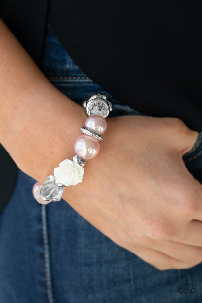 Here I Am - Pink - Paparazzi Bracelet