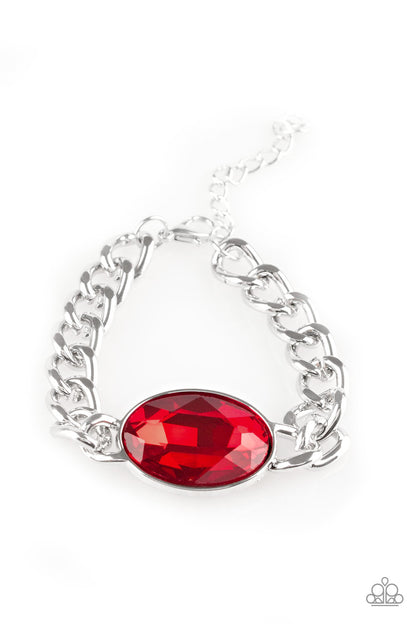 Luxury Lush - Red - Paparazzi Bracelet