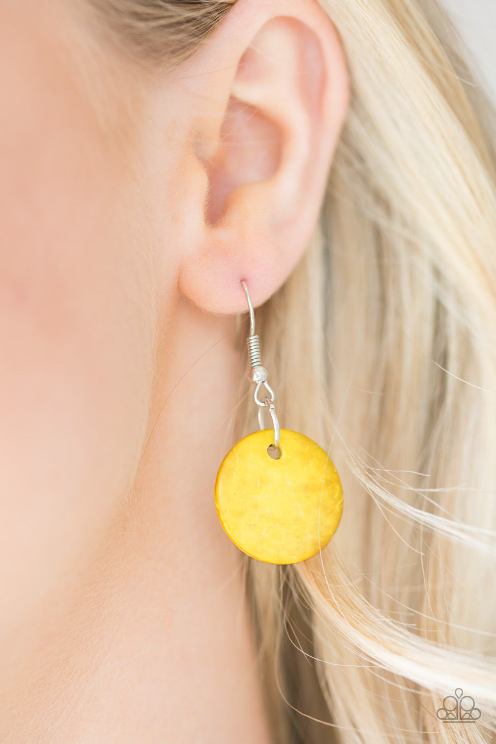 Pacific Paradise - Yellow - Paparazzi Necklace
