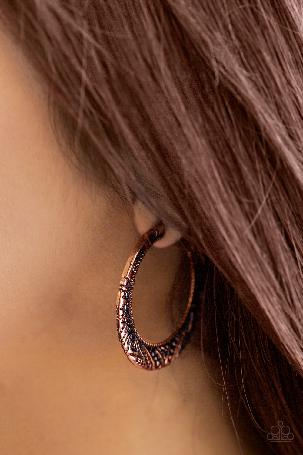 Rumba Rendezvous - Copper - Paparazzi Earrings