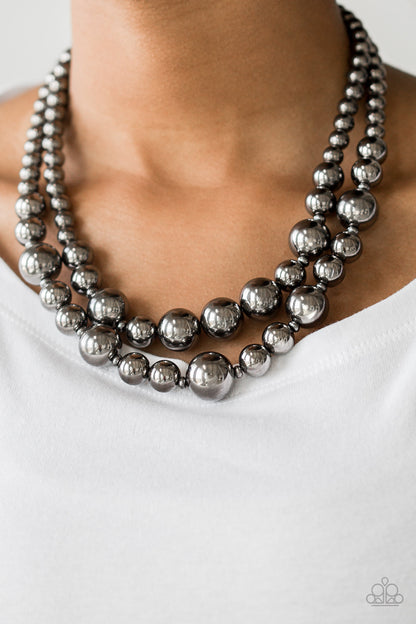 I Double Dare You - Black - Paparazzi Necklace