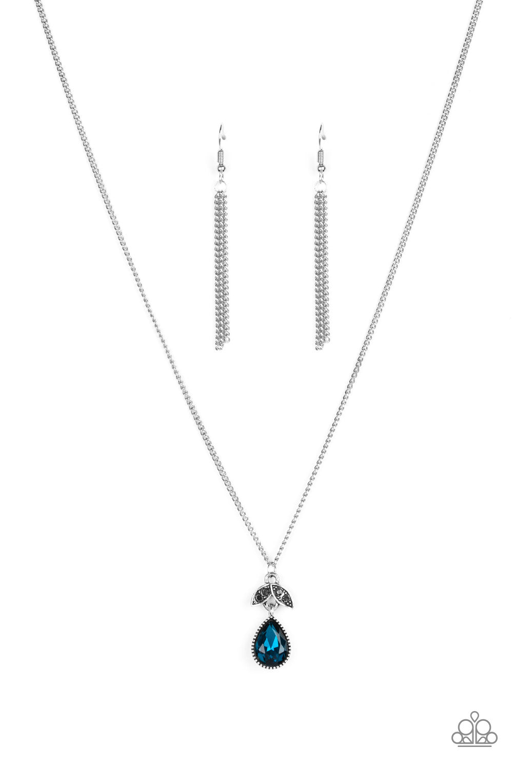 Nice To Meet You - Blue - Paparazzi Necklace