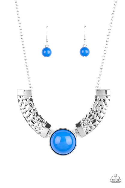 Egyptian Spell -Blue Necklace