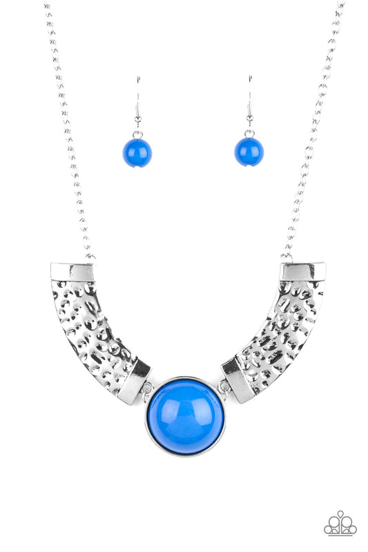 Egyptian Spell -Blue Necklace