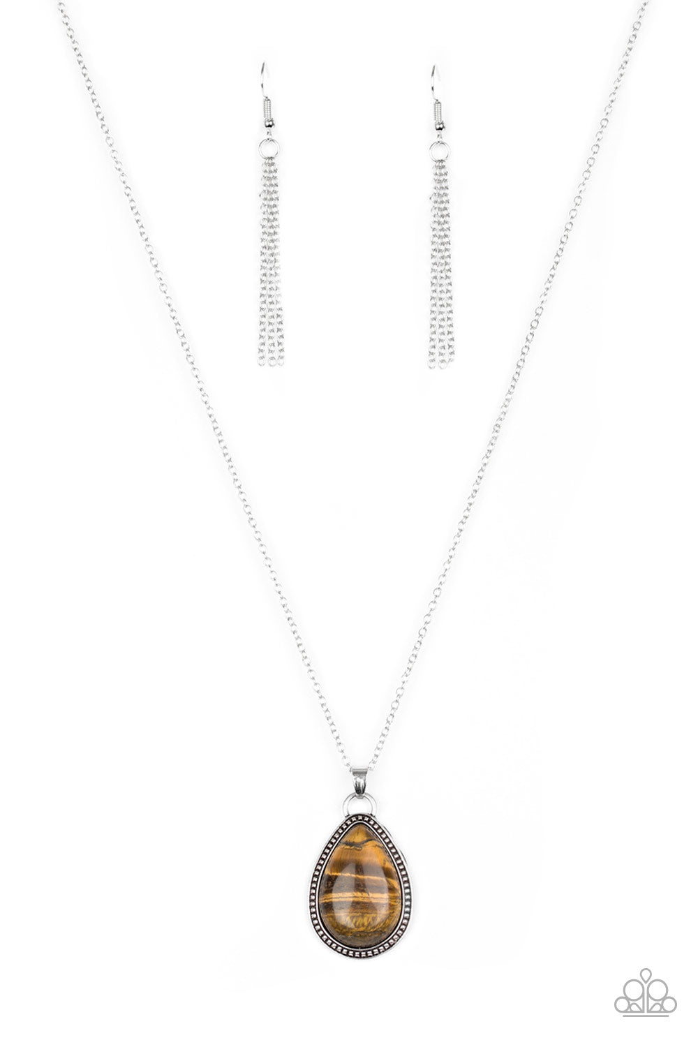 On The Home Frontier - Brown - Paparazzi Necklace