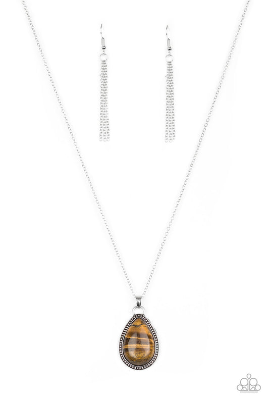 On The Home Frontier - Brown - Paparazzi Necklace