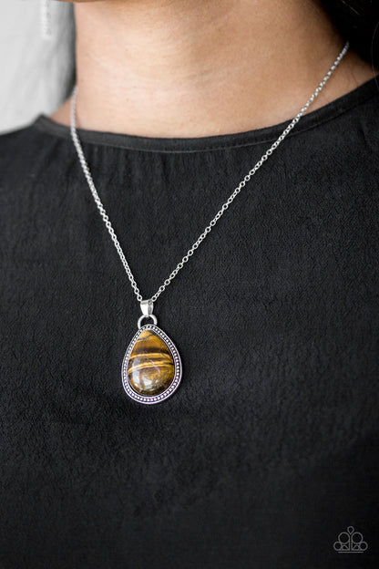 On The Home Frontier - Brown - Paparazzi Necklace