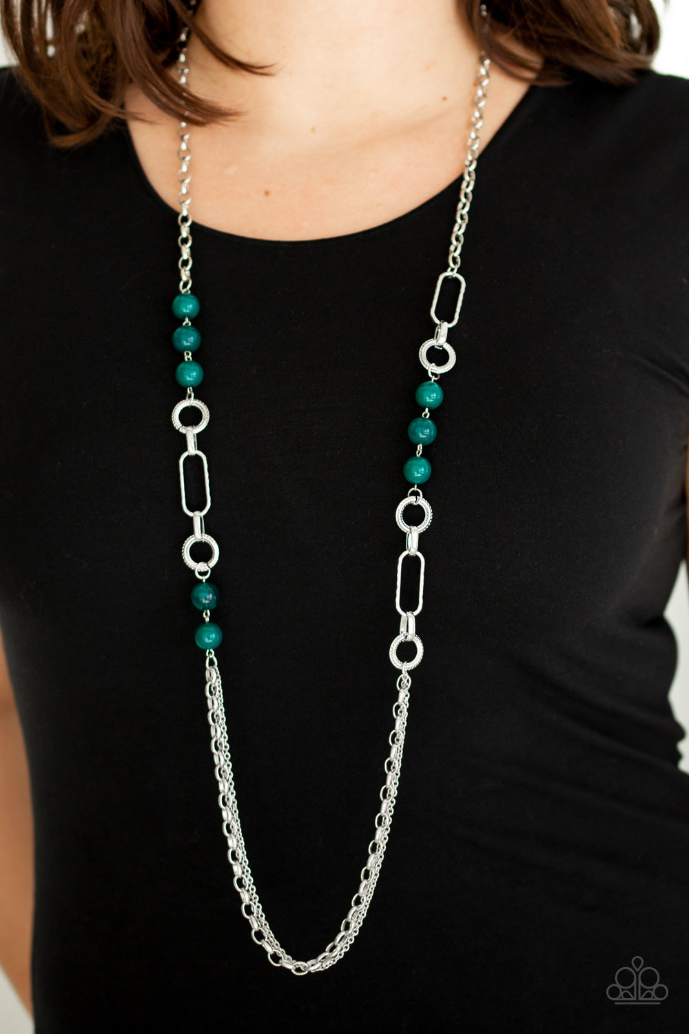 CACHE Me Out - Green - Paparazzi Necklace