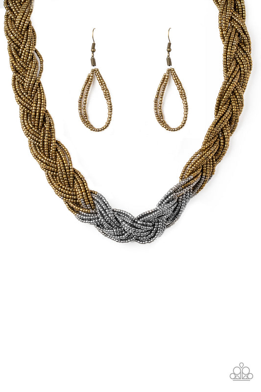 Brazilian Brilliance - Multi - Paparazzi Necklace
