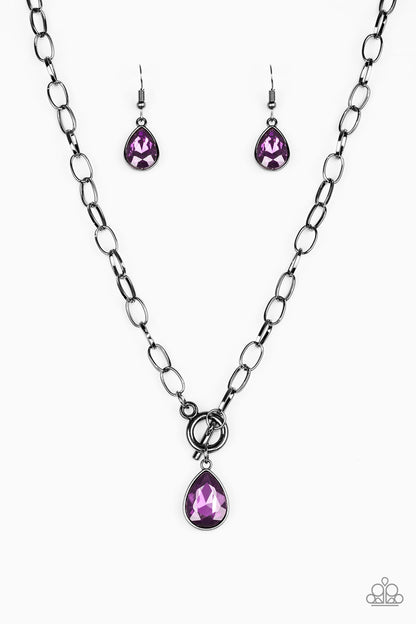 So Sorority - Purple - Paparazzi Necklace