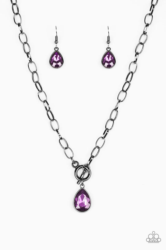 So Sorority - Purple - Paparazzi Necklace