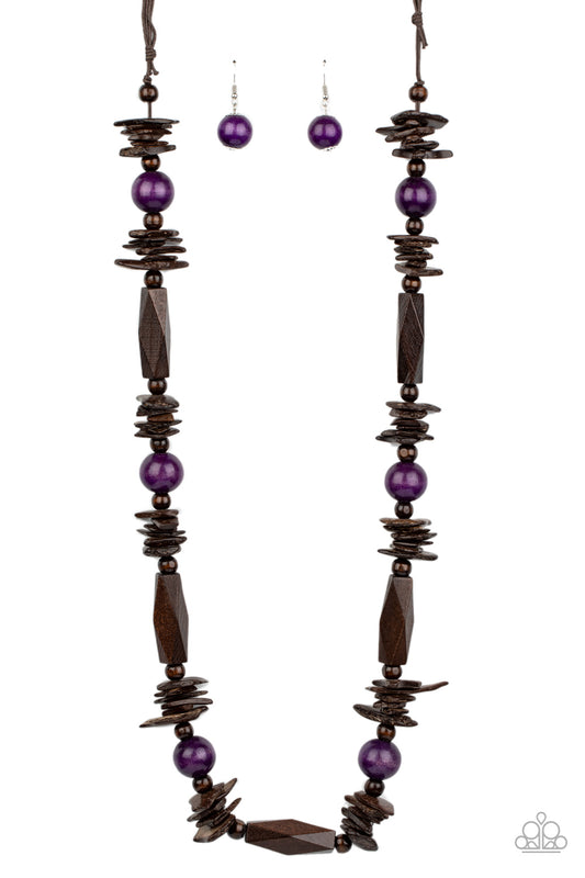 Cozumel Coast - Purple - Paparazzi Necklace
