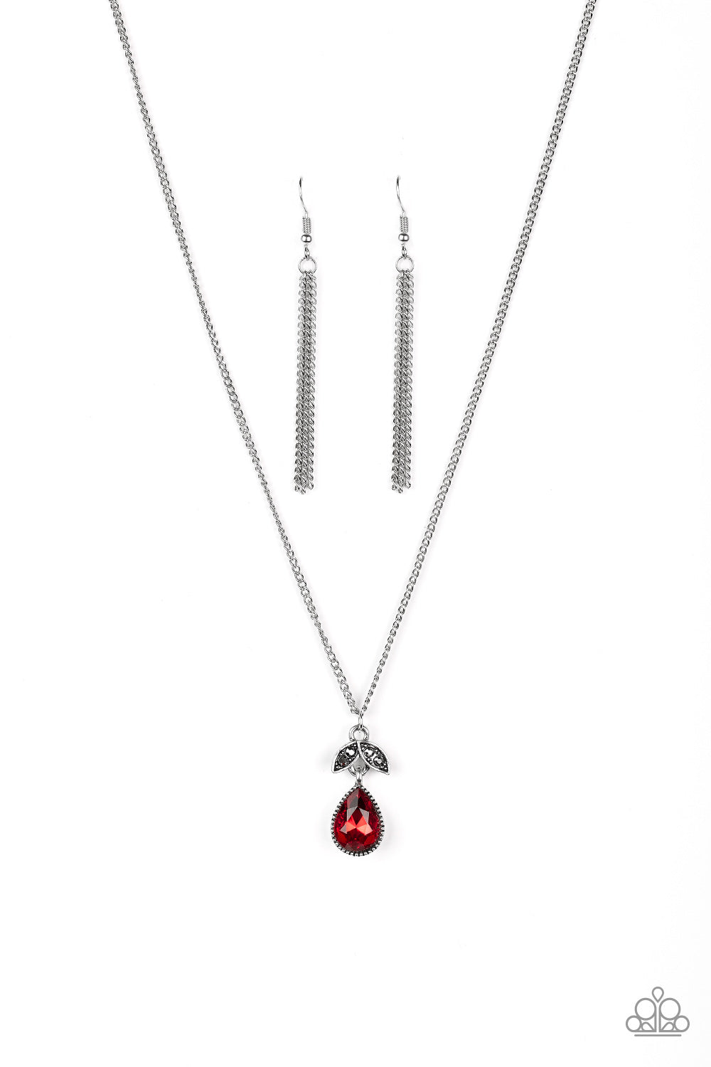 Nice To Meet You - Red - Paparazzi Necklace