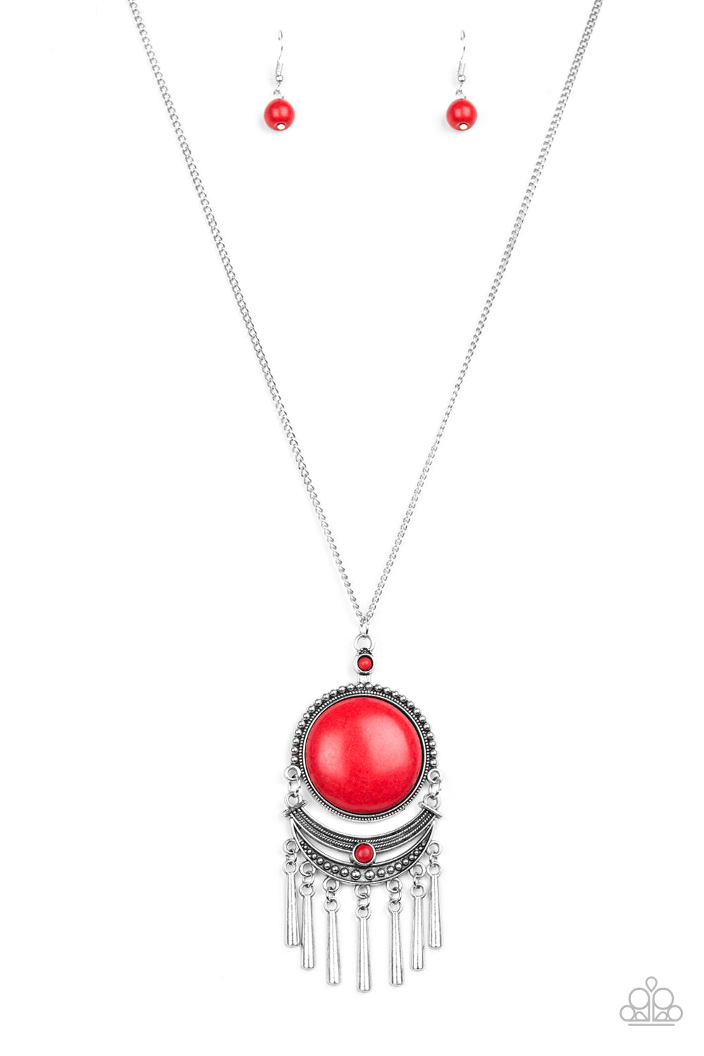 Rural Rustler - Red - Paparazzi Necklace
