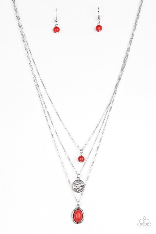 Southern Roots - Red Necklace