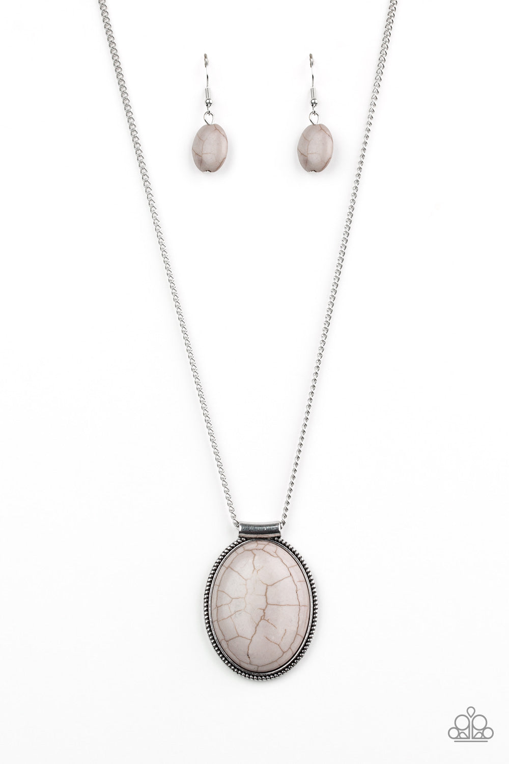 Southwest Showdown - Silver - Paparazzi Necklace