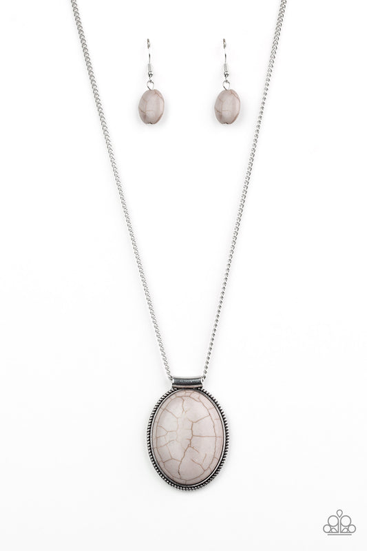 Southwest Showdown - Silver - Paparazzi Necklace