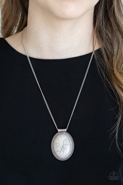Southwest Showdown - Silver - Paparazzi Necklace