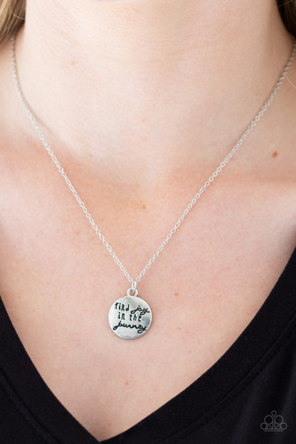 Find Joy - Silver - Paparazzi Necklace