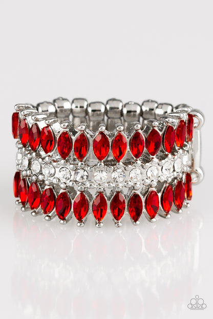 Treasury Fund - Red - Paparazzi  Ring