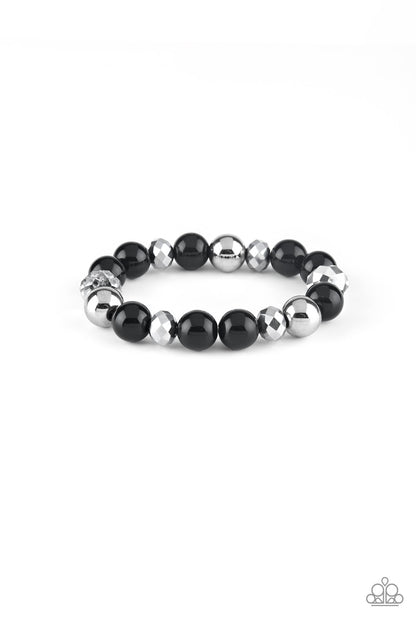 Very VIP -Black - Paparazzi Bracelet