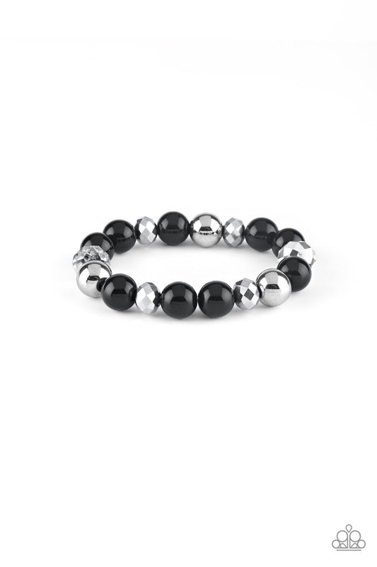 Very VIP -Black - Paparazzi Bracelet