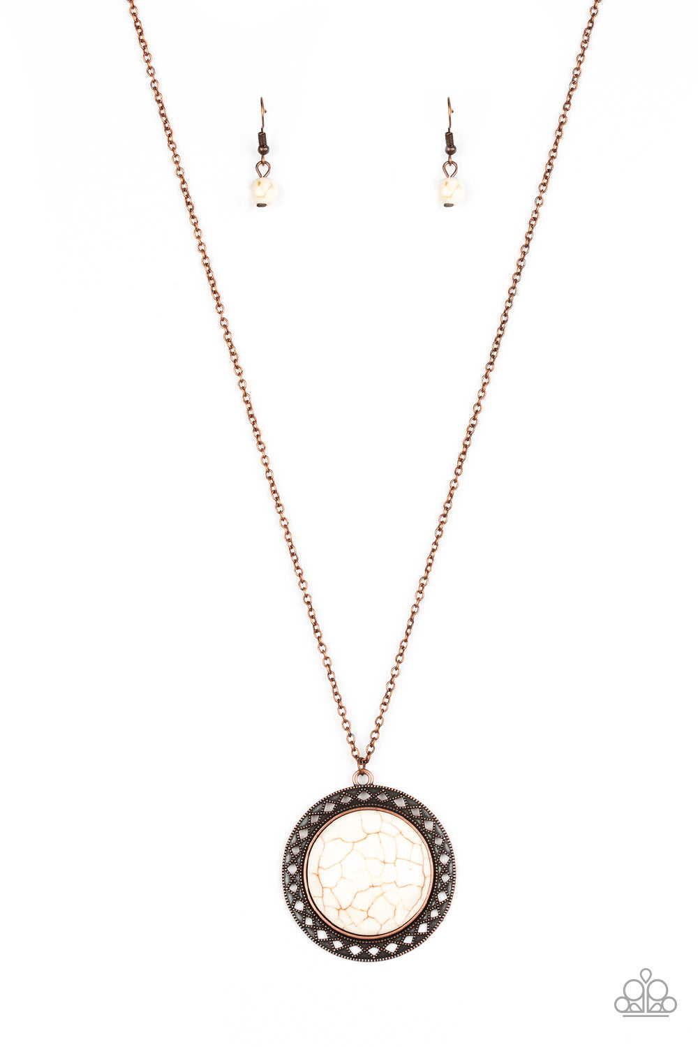 Run Out Of Rodeo - Copper - Paparazzi Necklace