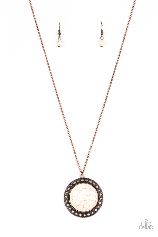 Run Out Of Rodeo - Copper - Paparazzi Necklace