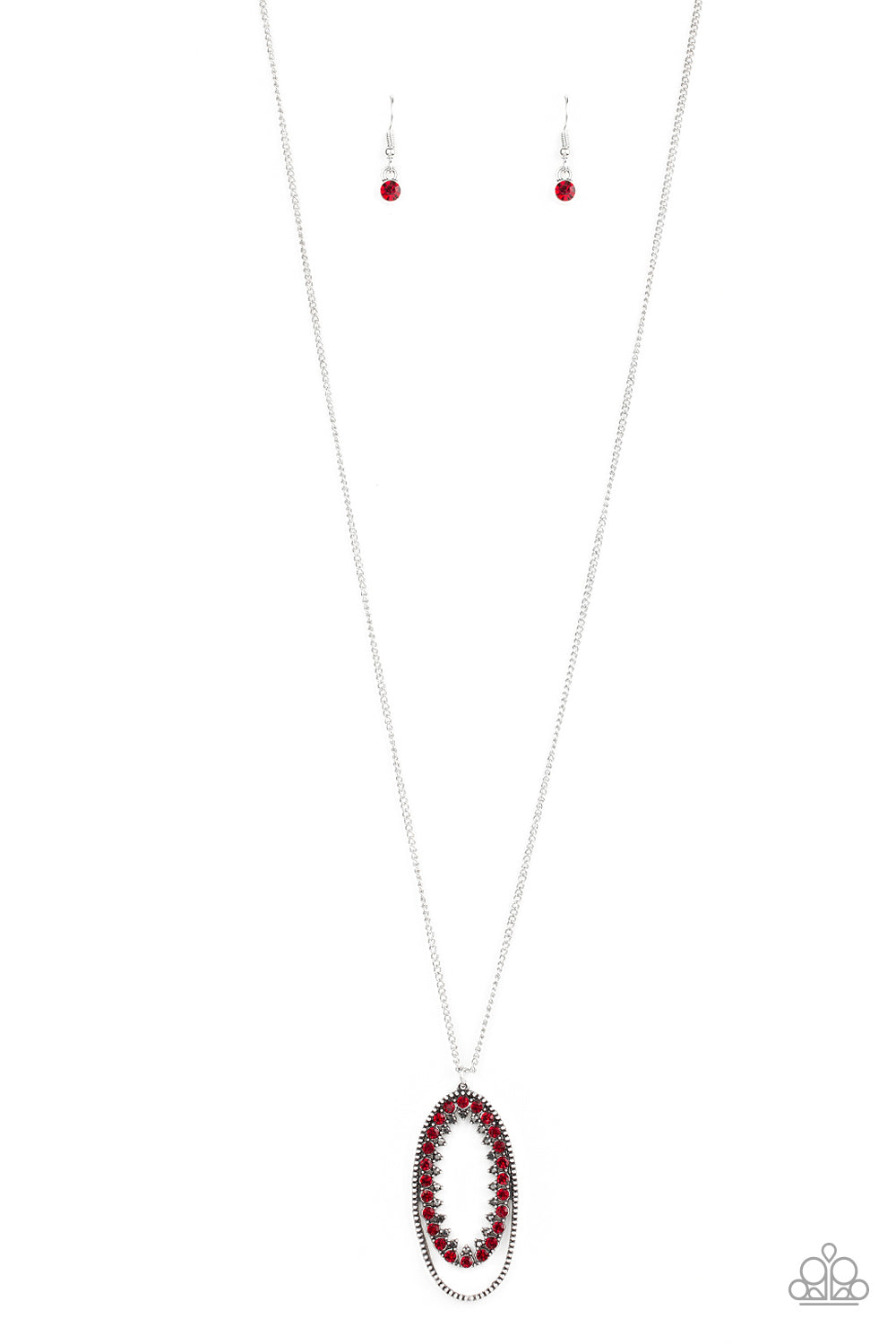 Money Mood - Red - Paparazzi  Necklace