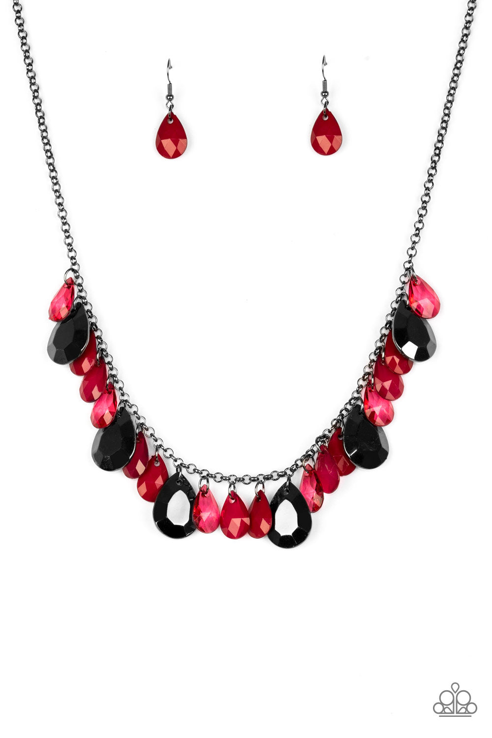 Hurricane Season - Red Necklace