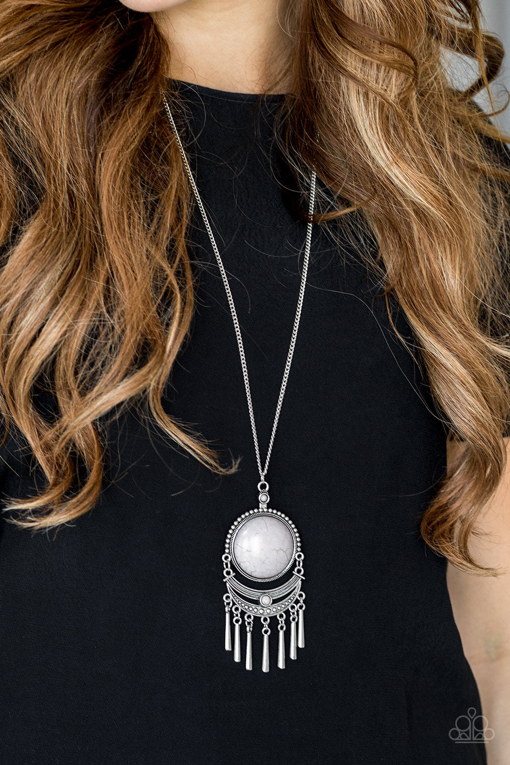 Rural Rustler - Silver Necklace