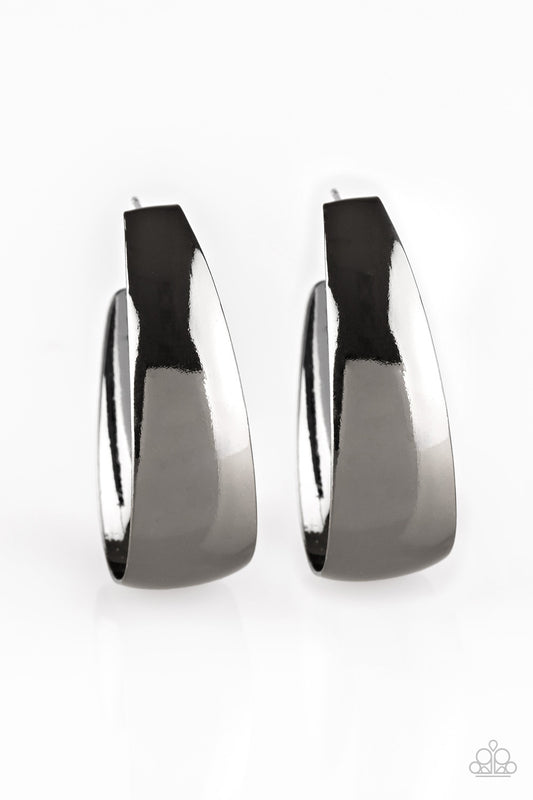 Gypsy Belle - Black - Paparazzi Earrings