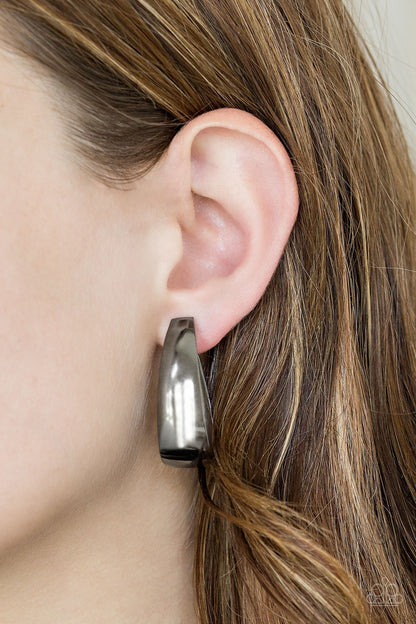 Gypsy Belle - Black - Paparazzi Earrings