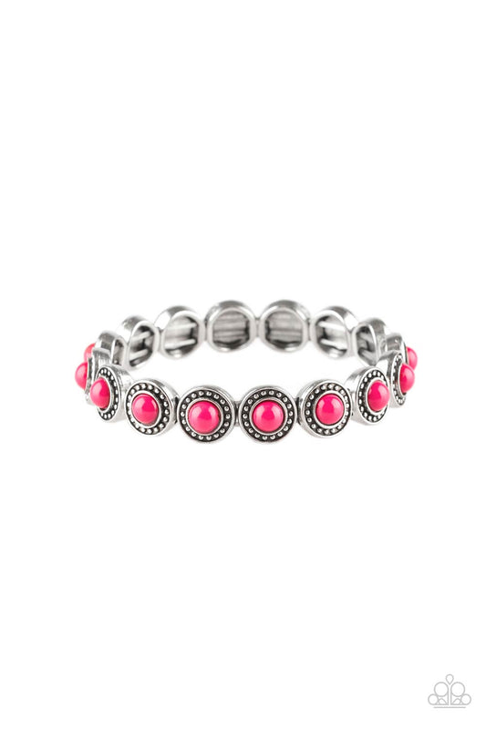 Globetrotter Goals - Pink - Paparazzi Bracelet