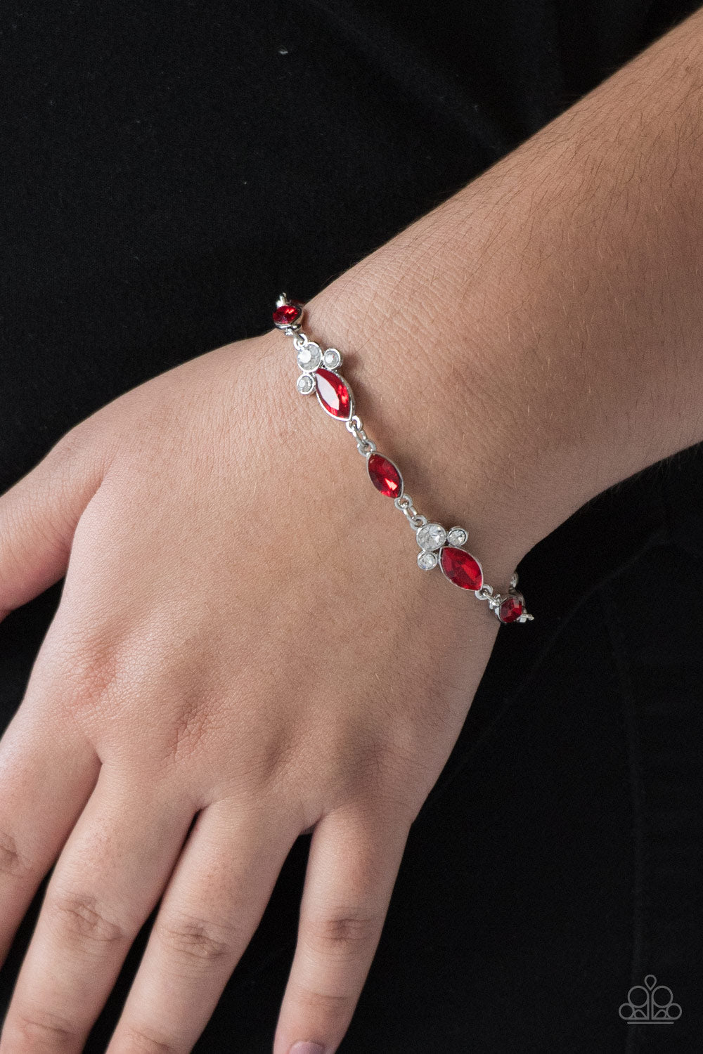 At Any Cost - Red - Paparazzi Bracelet