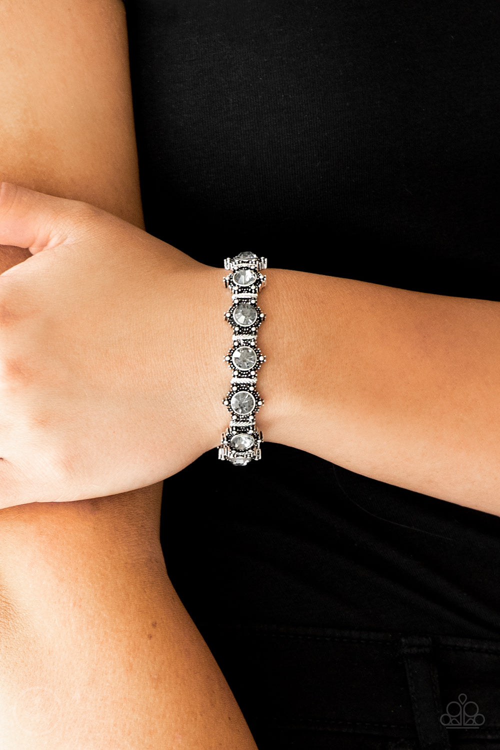 Strut Your Stuff - Silver - Paparazzi Bracelet